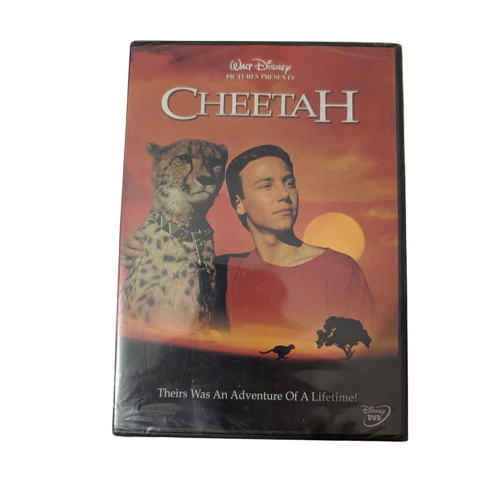 Cheetah DVD Walt Disney Pictures Keith Coogan Lucy Deakins Family Adventure Film